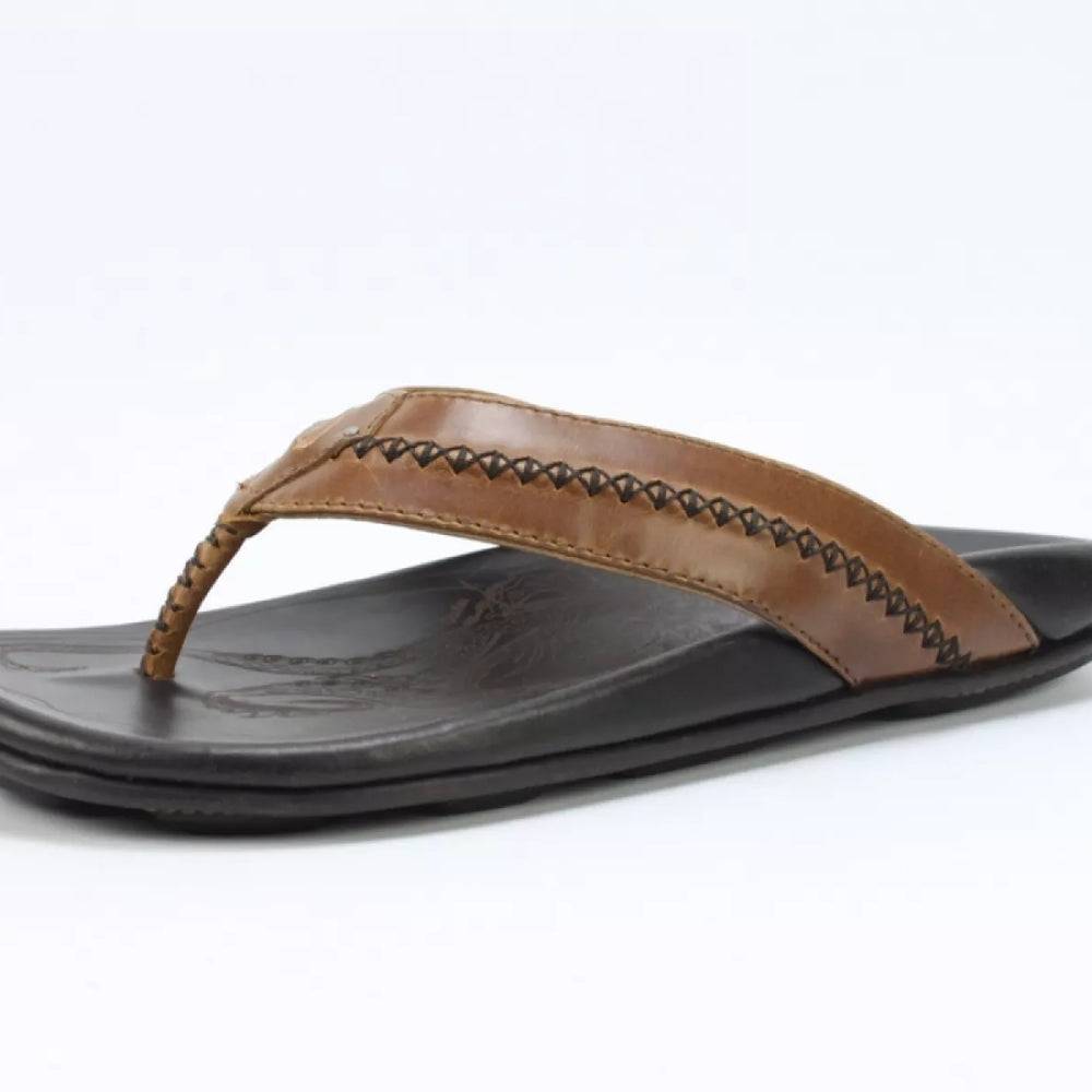 Olukai Olukai Mea Ola Tan/Dark java  10138-3448