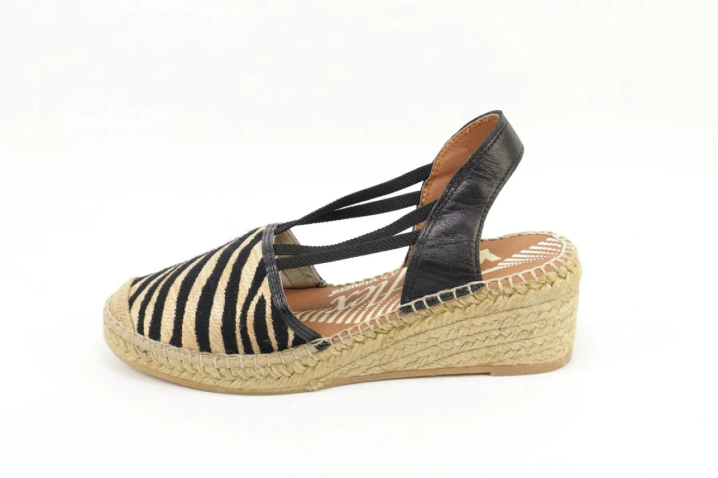 Viguera Viguera - 2294 - Sandalen - ZWART COMB