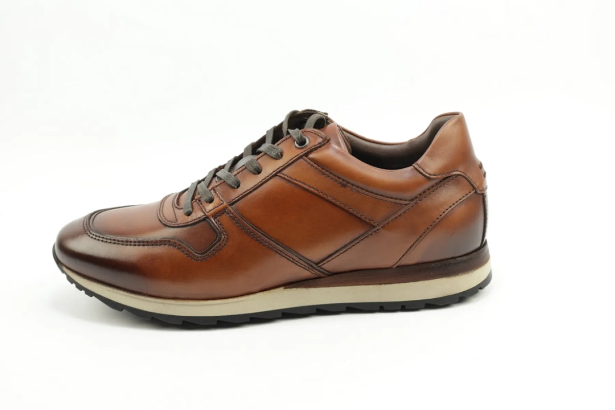 Greve Greve - 7243-81 - Veterschoenen sneakers - Cognac